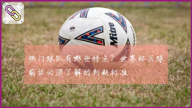 热门球队有哪些特点？世界杯买球前你必须了解的判断标准